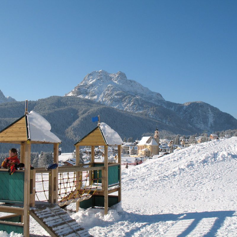 Albergo Cavallino Sappada Inverno Neve Sci