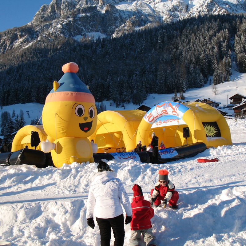 Albergo Cavallino Sappada Inverno Neve Sci